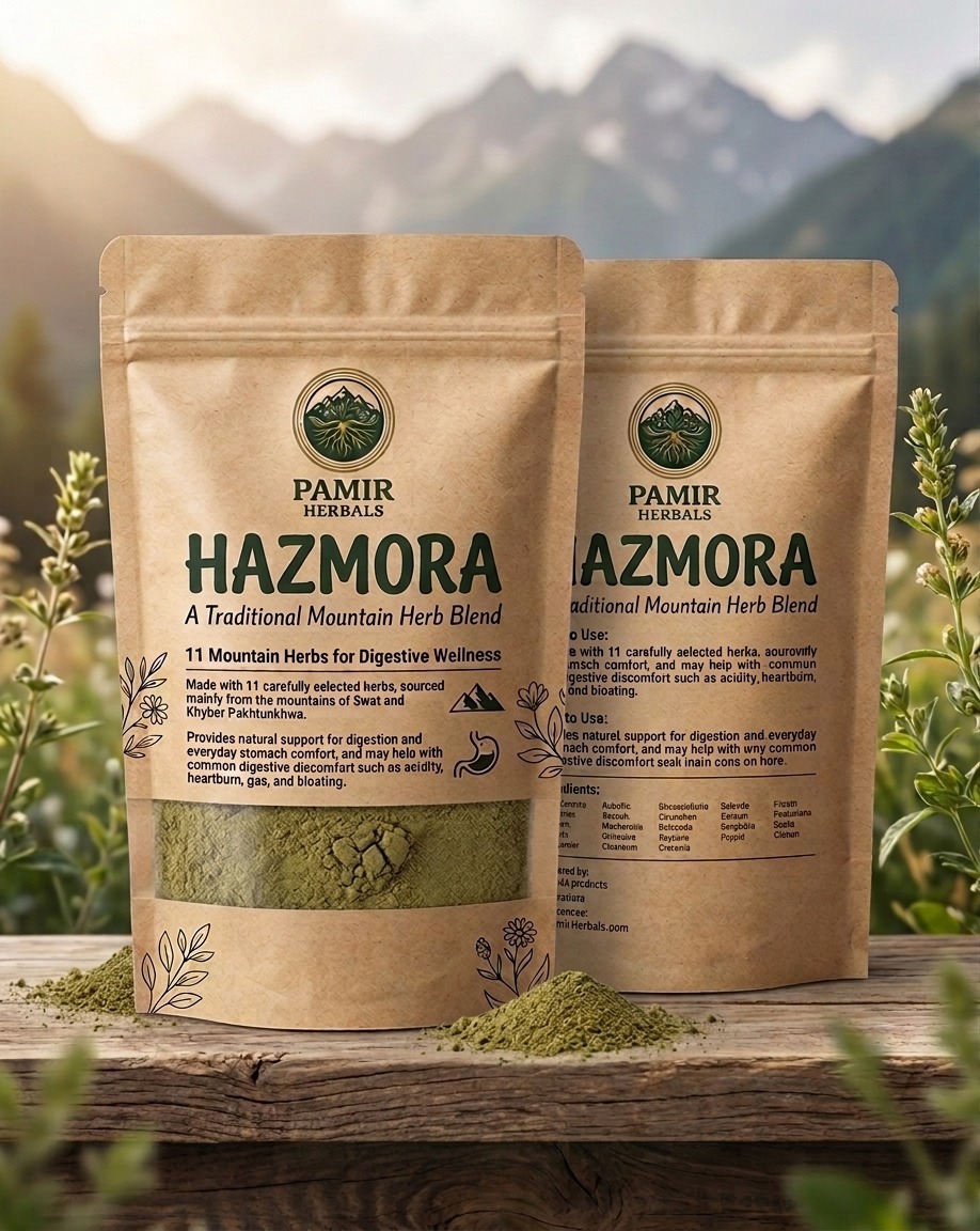 HAZMORA 11 Mountain Herbs for Digestive Wellness